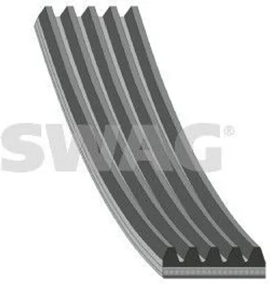 Produktbild von SWAG Keilrippenriemen 491mm für VW GOLF VI (5K1) 33 10 3471