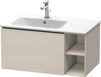 Produktbild von Duravit Duravit Waschtischunterbau L-CUBE 400x820x481mm Becken li taupe