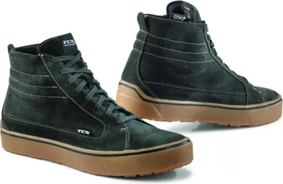Immagine prodotto di Stivali da moto TCX STREET 3 WP verde/marrone 45