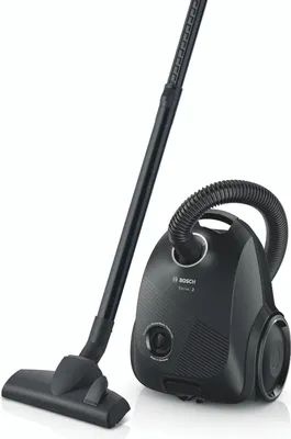 Zdjęcie produktu dla Odkurzacz Bosch BGBS2LB1, Odkurzacz z workiem 3,5 l, Seria 2, 600W, 80 dB(A), czarny