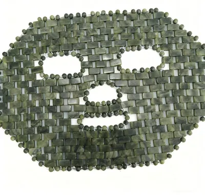 Image de Omgoods - Masque de sommeil en jade naturel pour rafraîchir les yeux