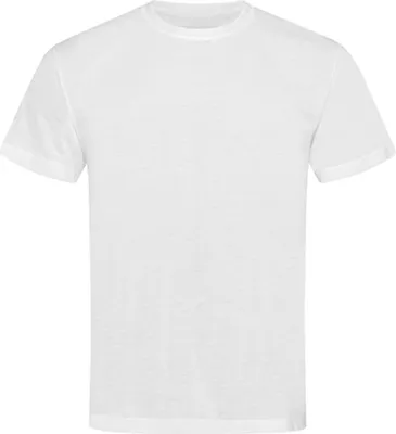 Produktbild von Stedman® - Active Baumwolle Touch Crew Neck - White - S