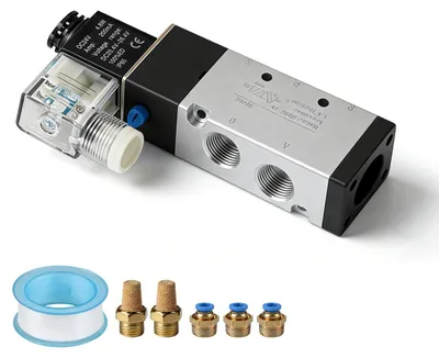 Productafbeelding van Pneumatisch magneetventiel 3/8 inch 24 V NO 5/2-weg