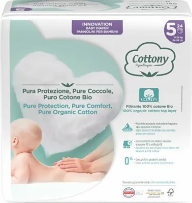 Obrázek produktu pro Jednorázové dětské pleny zbavlny č.5  (11-25 kg) - 24 ks velikost balení: kusové balení
