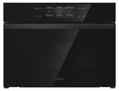 Obrázok produktu pre Haier H4MWID69P6NQB, Vstavaný, Kombinovaná mikrovlnka, 44 L, 900 W, Vstavaný displej, Dotyk
