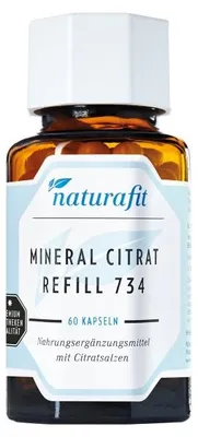 Immagine prodotto di naturafit Ricarica minerale 734 capsule, 60 capsule