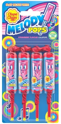 Produktbild von Chupa Chups Melody Pops 4er