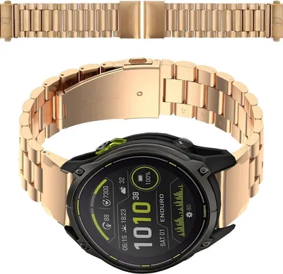 Produktbild von Bizon Strap Uhr Aura Smartwatch 26 mm roségold