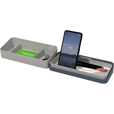 Image de helit H6252534 helit Organisateur de bureau mobile, bleu