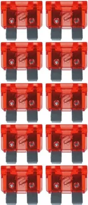 Produktbild von baytronic 10x Kfz-Flachstecksicherung Standard rot 10A