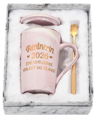 Kaffeetasse 400 ml – Ruhestandsgeschenk 2026 mit Spruch