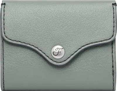 Imagen del producto de FOSSIL monedero Heritage Trifold Smokey Blue azul claro