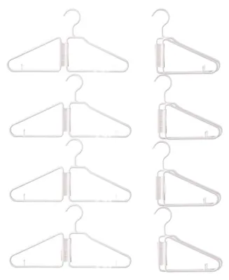 Image de Cintres pliables - Lot de 8, en plastique