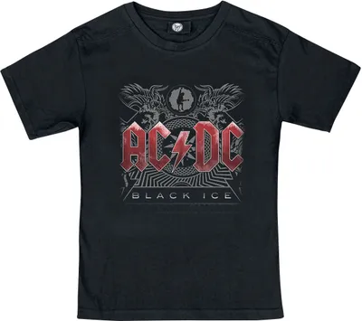 Produktbild von Metal Kids T-Shirt Uni Metal-Kids - Black Ice schwarz 116