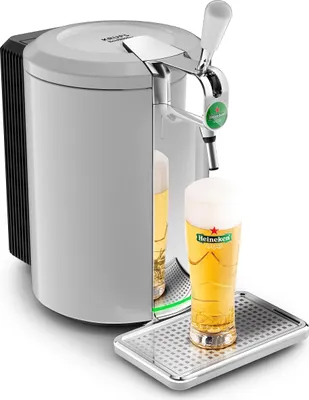 Produktbild von KRUPS Beertender Bierzapfanlage für 5 l Fässer – Perfektes Bier zu Hause