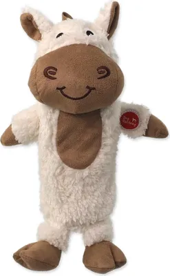 Immagine prodotto di Cane giocattolo Fantasy Snuggle mix di animali con bottiglia 26 cm