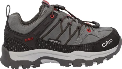 Zdjęcie produktu dla Dziecięce buty trekkingowe Rigel Low WP, kolor szaro-czerwony (70UU), rozmiar 37
