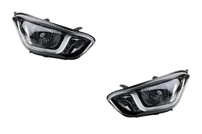 Produktbild von Johns, Scheinwerfer Halogen Front passend für Hyundai i20 05/12- H7 H7 Set Links Rechts 921011J510 921014P500 921021J510 921024P500
