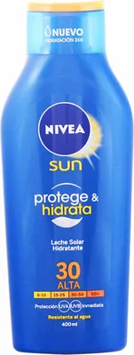 Produktbild von NIVEA 4005808418244, Sonnenschutzlotion, Körper, Flasche, Feuchtigkeitsspendend, Nährend, Schutz, Jeder Hauttyp, 400 ml