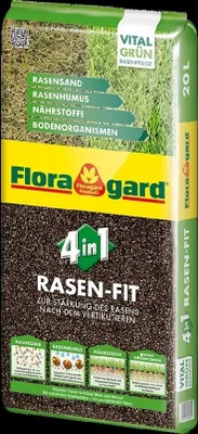Produktbild von Floragard 4 in 1 Rasenfit 20 L