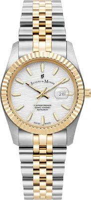 Produktbild von Jacques du Manoir Armbanduhr Date Inspiration Passion White