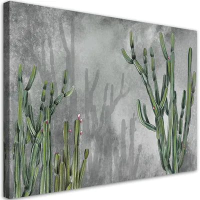 Produktbild von Leinwandbild Rote Seerose 120x80 Feeby Grau bild für die wand bereit zum aufhängen
