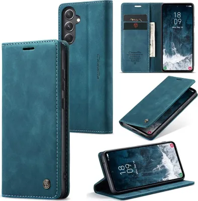 Produktbild von Samsung Galaxy S23 FE Hülle - CaseMe 013 Klapphülle - Blau