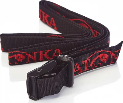 Immagine prodotto di Cinghia Tatonka ST-18mm (0,75m / 1m / 1,5m / 3m) - Cinghia di tensione con fibbia in metallo e varie lunghezze - larghezza 1,8 cm - Per regolare il volume del bagaglio o per fissare l'attrezzatura