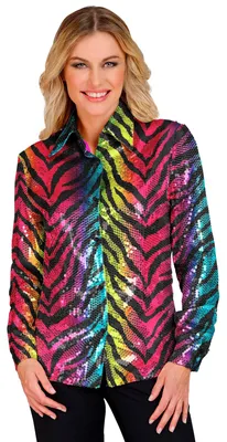 Produktbild von W WIDMANN MILANO Party Fashion - Pailletten Bluse Damen