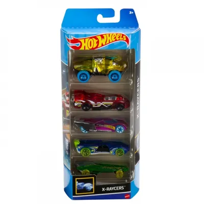 Obrázek produktu pro Sada 5 Autíček Hot Wheels X-Raycers