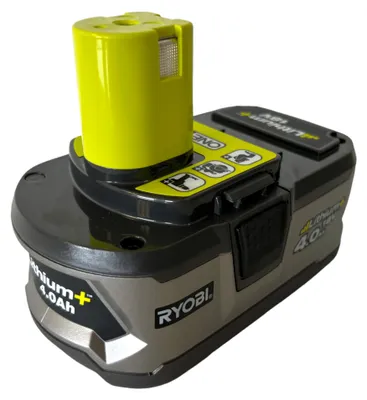 Zdjęcie produktu dla Akumulator Ryobi RB1840X 18 V 4,0 Ah / 4000 mAh Li-Ion ONE+ HP ( 5133005053 ) ze wskaźnikiem poziomu naładowania