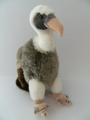 Produktbild von Plüschtier Geier 29 cm, Stofftiere Kuscheltiere Vogel Vögel Aasfresser Greifvögel Tier