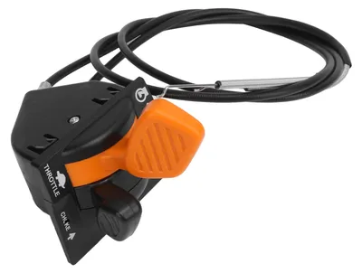 Obrázek produktu pro Kabel ovládání plynu a ručního škrtění pro motocykly, náhrada za díl AM136026, kompatibilní s modely JOHN DEERE X500, X520, X540
