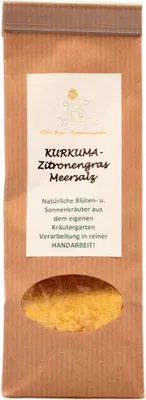 Produktbild von Kurkuma Zitronengras Meersalz 110g