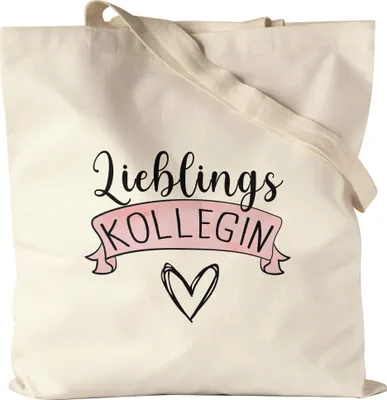 Produktbild von Lieblingskollegin Jutebeutel Stoffbeutel Canvas Arbeitskollegin Abschiedsgeschenk Büro Ruhestand