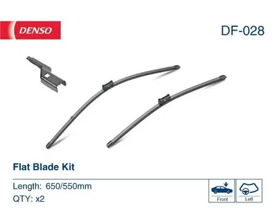 Produktbild von DENSO Flat Scheibenwischer Vorne für FIAT Ducato Kastenwagen (250, 290) Rahmenlos