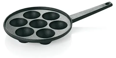 Produktbild von 6x Poffertjespfanne Gusseisen ø 20,5 cm