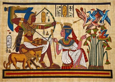 Productafbeelding van GRAFIK-Puzzel: Egyptisch papyrus, 500 stukjes