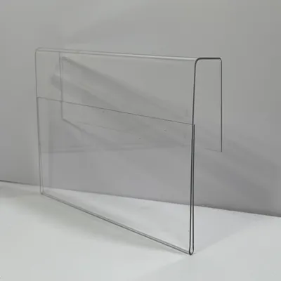 10 PVC-Einsteckhülsen 10,5×7,5 cm mit Sicherheitslaschen