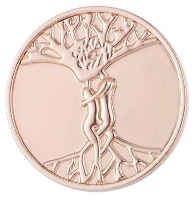 Produktbild von Morella Damen Coin 33 mm Seelenverwandte roségold