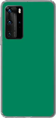 Produktbild von MuchoWow® Handyhülle Schutzhülle Hülle für Telefoonhoesje Huawei P40 Pro Grün - Wald - Farben Silikon Softcase Handy Hülle - Schutz