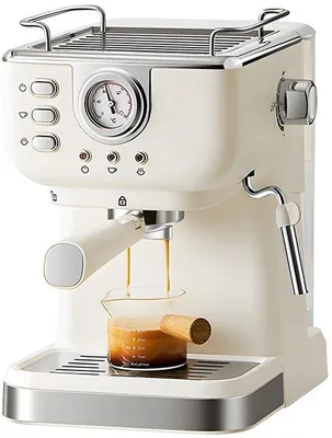 Obrázok produktu pre Profesionálny poloautomatický espressovač s funkciou napenenia mlieka