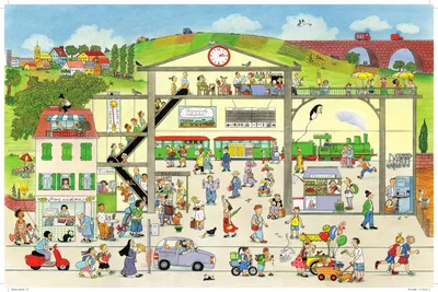 Produktbild von Sommer-Wimmelbuch