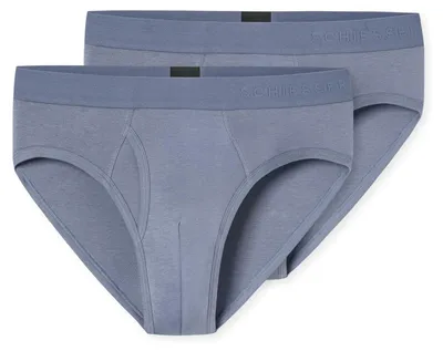 Produktbild von Schiesser Herren 2 er Pack Rio-Slip Gr. 8  blaugrau