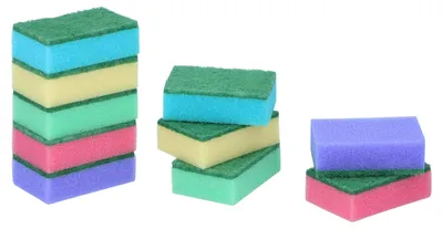 Imagen del producto de Esponjas abrasivas "Dirt Devil", paquete de 10 unidades