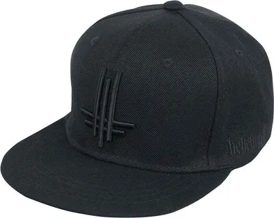 Produktbild von Behemoth Cap Herren Logo schwarz Standard
