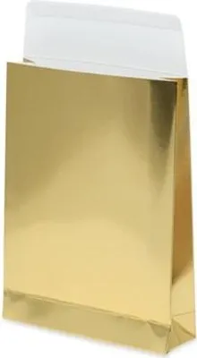 Obrázok produktu pre Poštové tašky Kartón 170x230x50mm Zlatá 220g 10 kusov