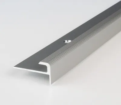 Produktbild von PROVISTON | Einfass- & Abschlussprofil | Aluminium | 28 x 5 x 2700 mm | Silber | Einschubprofil | Abschlussleiste | Bodenprofil