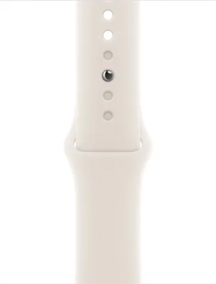 Produktbild von Apple 40 mm Sportarmband S/M, Farbe:Weiß