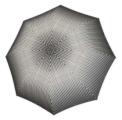 Produktbild von doppler Taschenregenschirm Regenschirm Fiber Magic Traced Black And White mehrfarbig